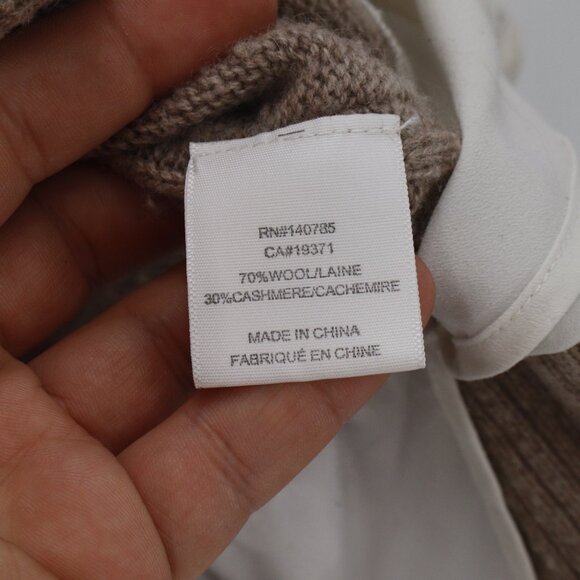 Brochu walker Sweater dress womens Medium Looker layered camel Wool Cashmere - Picture 7 of 16